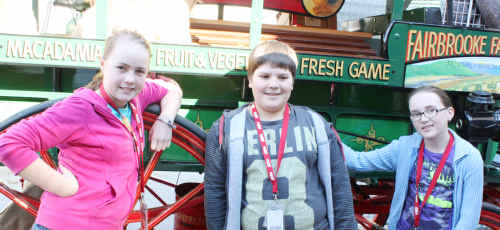 Meg Grogan, Samuel Krause and Erin McFarlane enjoy their time at the Ekka. Meg Grogan, Samuel Krause and Erin McFarlane enjoy their time at the Ekka.